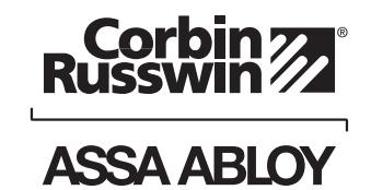 Corbin Russwin Standard Levers for BL6600 and FE6600 Series Multi-Point Locks Installation Instructions_FM468 image on page 7