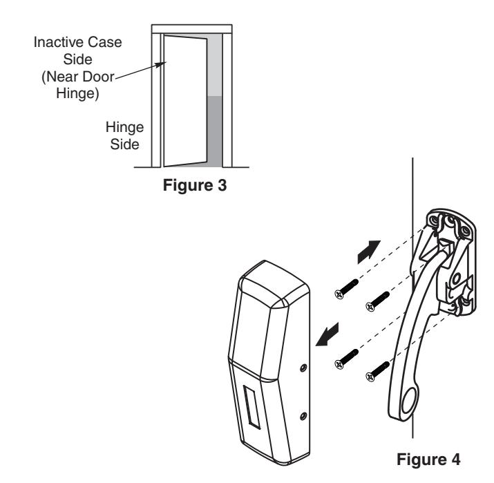 Corbin Russwin Surface Vertical Rod Exit Devices ED3400 Series Installation Instructions diagram on page 4