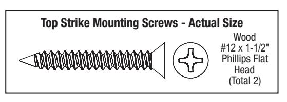 Corbin Russwin Surface Vertical Rod Exit Devices ED3400 Series Installation Instructions diagram on page 6