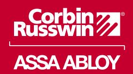 Corbin Russwin T-Zone AdvantEDGE Sell Sheet_45335 image on page 1