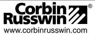 Corbin Russwin T13M10 Trim for ED5600 Wide Stile Mortise Metal Door Template_T30834 image on page 1