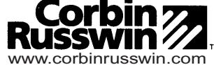Corbin Russwin T9M10 and T10M57 Trim Template_T30585 image on page 1