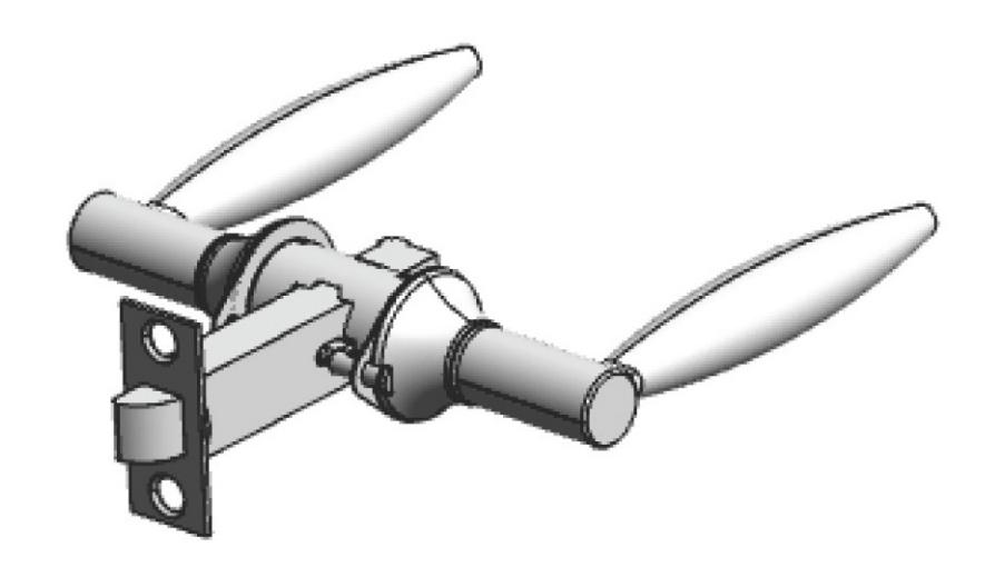 Corbin Russwin TL3700 Series Roseless Tubular Lock Installation Instructions image on page 1