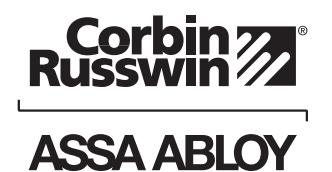 Corbin Russwin TL3700 Series Roseless Tubular Lock Installation Instructions image on page 4