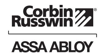 Corbin Russwin TL3700 Series Roseless Tubular Lock Installation Instructions image on page 5