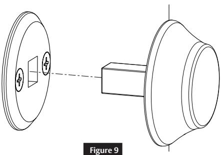 Corbin Russwin TL3700 Series Roseless Tubular Lock Installation Instructions image on page 6