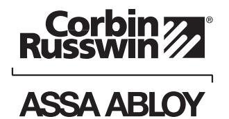 Corbin Russwin TL3700 Series Tubular Lockset Installation Instructions image on page 8