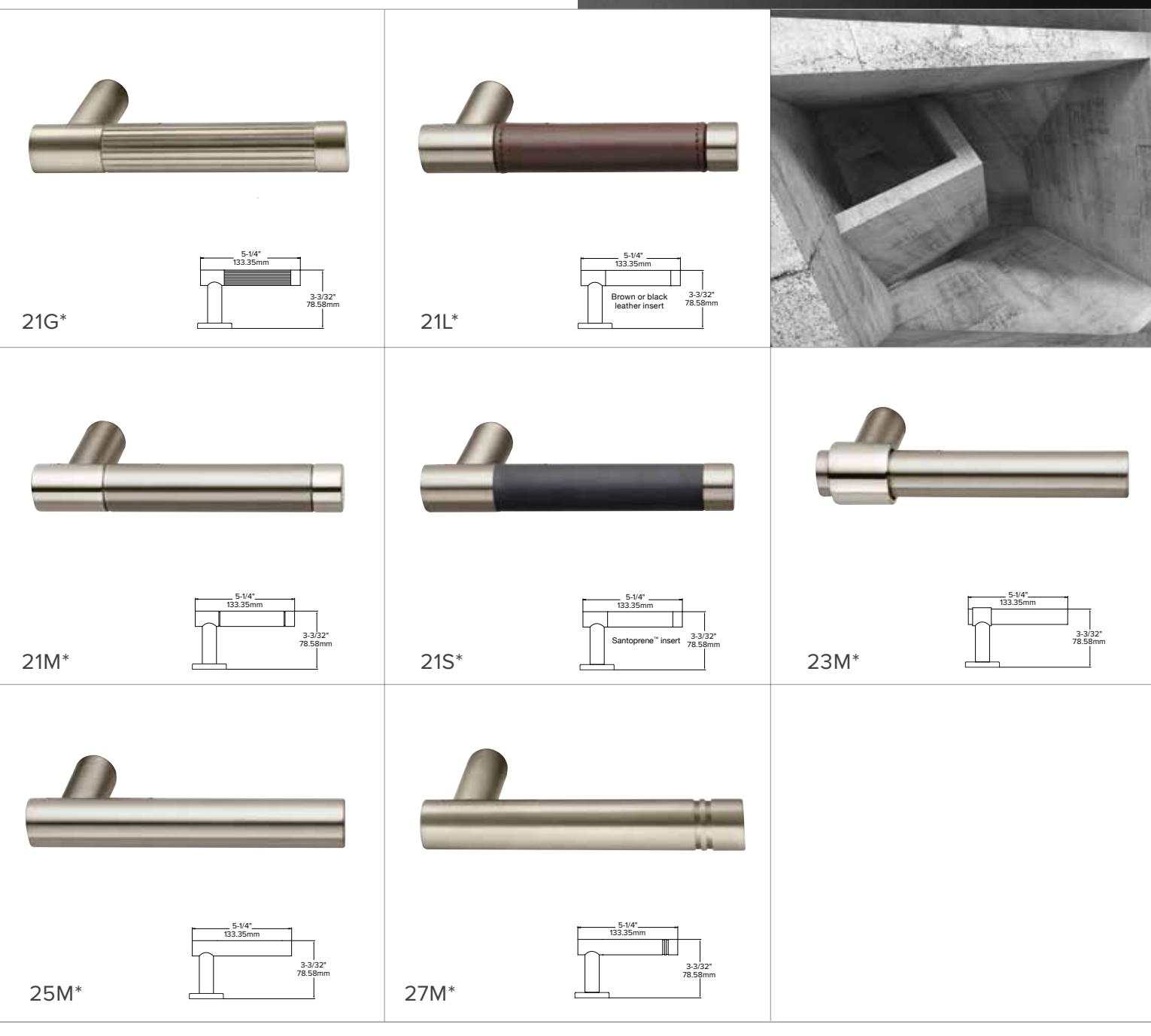 Corbin Russwin The Museo Line Catalog_45145 diagram on page 11