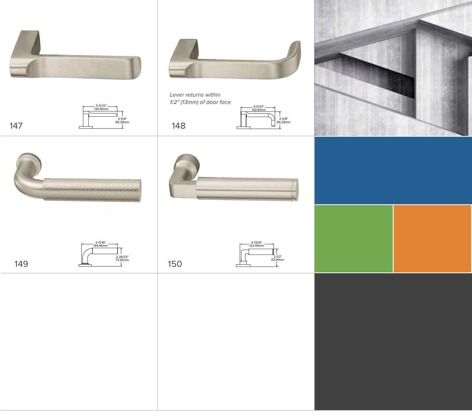 Corbin Russwin The Museo Line Catalog_45145 diagram on page 15