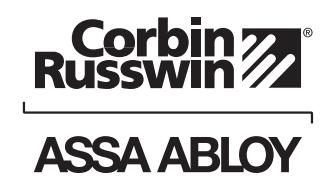 Corbin Russwin Trim Wing Pull (P8 Series) and Flat Plate (F1 Series) for ED8000 Series Wide Stile Wood and Metal…_FM161 image