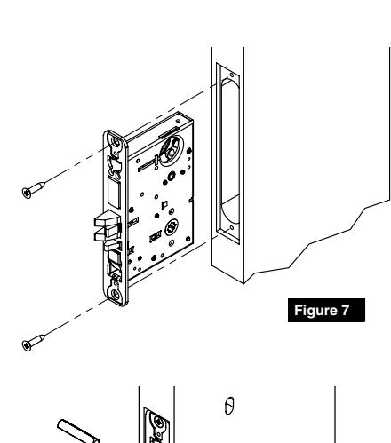 Corbin Russwin V, R, and L Escutcheon Trim for ML2000 Series Mortise Locks Installation Instructions_FM484 image on page 3