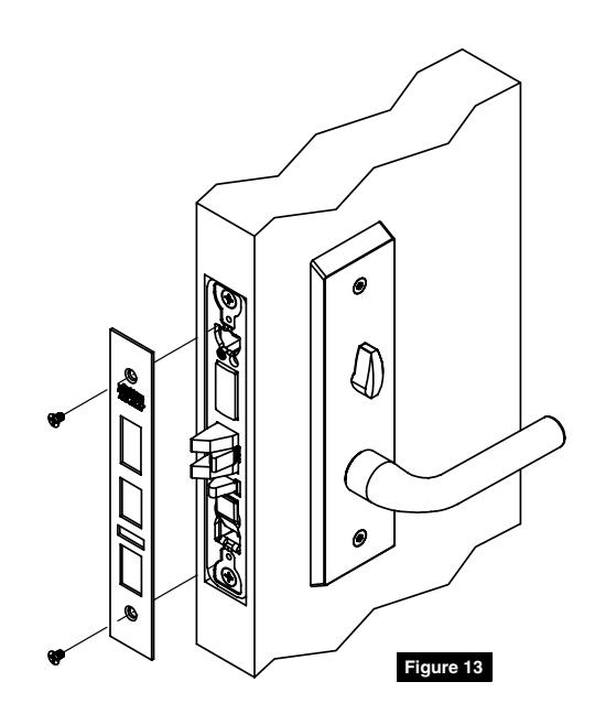 Corbin Russwin V, R, and L Escutcheon Trim for ML2000 Series Mortise Locks Installation Instructions_FM484 image on page 4