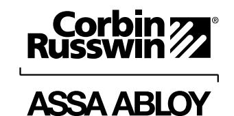 Corbin Russwin V, R, and L Escutcheon Trim for ML2000 Series Mortise Locks Installation Instructions_FM484 image on page 4