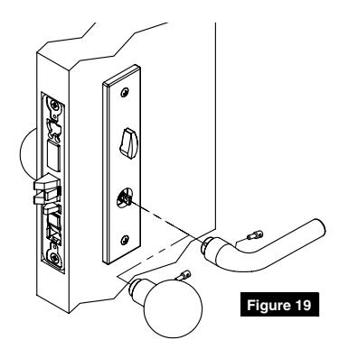 Corbin Russwin V, R, and L Escutcheon Trim for ML2000 Series Mortise Locks Installation Instructions_FM484 image on page 6