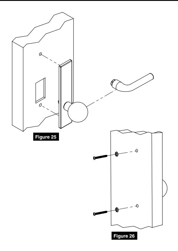 Corbin Russwin V, R, and L Escutcheon Trim for ML2000 Series Mortise Locks Installation Instructions_FM484 image on page 7