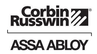 Corbin Russwin VN Escutcheon Trim and V Series Indicators for ML2000 Series Mortise Locks Installation Instructi…_FM521 image