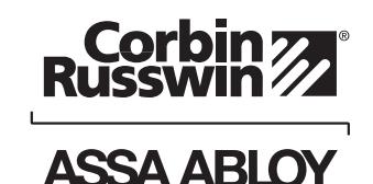 Corbin Russwin VN Escutcheon Trim and V Series Indicators for ML2000 Series Mortise Locks Installation Instructi…_FM521 image