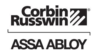 Corbin Russwin VN Escutcheon Trim and V Series Indicators for ML2000 Series Mortise Locks Installation Instructi…_FM521 image