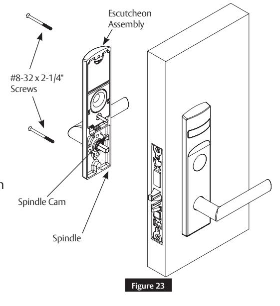 Corbin Russwin VN Escutcheon Trim and V Series Indicators for ML2000 Series Mortise Locks Installation Instructi…_FM521 image