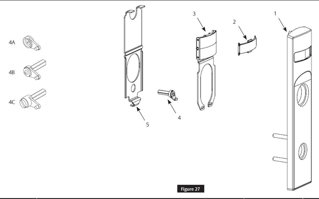 Corbin Russwin VN Escutcheon Trim and V Series Indicators for ML2000 Series Mortise Locks Installation Instructi…_FM521 image