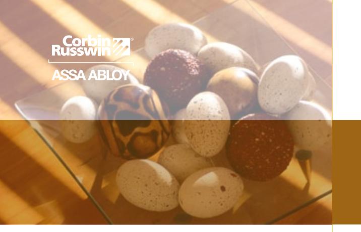 Corbin Russwin Vineyard Collection Catalog_45340 image on page 10