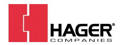 2505 Series Grade 2 Lever Lockset Test Report – Hager_Test_Report_LS10001 image on page 1