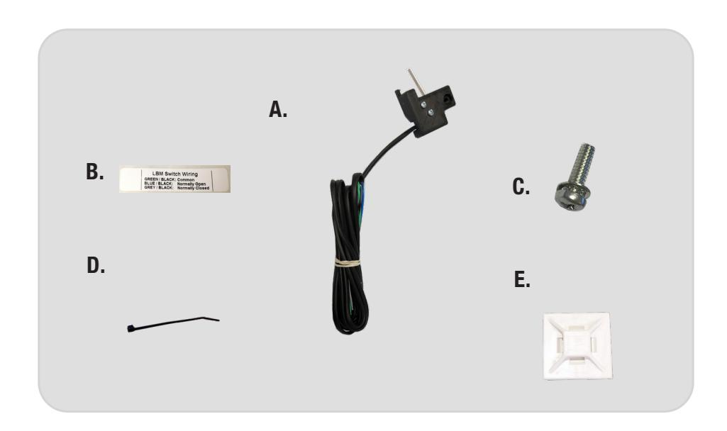 HAGER 4500, PDQ6200, LAWRENCE RIM-HAGLBM-ED Installation Instruction image on page 1