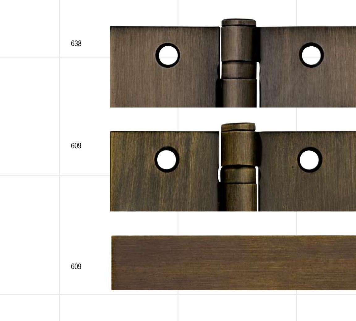 Hager 2009 Product Finishes Guide diagram on page 6