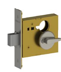 Hager 3800 Series Sliding Door Mortise Lock Information image on page 4