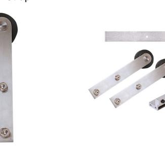 Hager 9400 Series Stainless Steel Sliding Door Hardware Information image on page 2