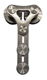 Hager 9400 Series Stainless Steel Sliding Door Hardware Information image on page 2