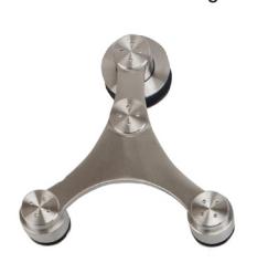 Hager 9400 Series Stainless Steel Sliding Door Hardware Information image on page 2