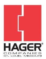 Hager Commercial Hinges Data Sheet image on page 1