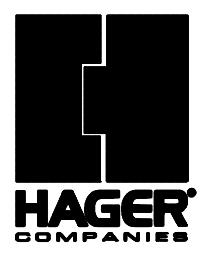 Hager Template for Raised Barrel Square Hinges image on page 1