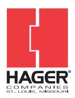 Hager Weatherstripping Seals Thresholds Data Sheet image on page 1