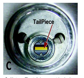 Alarm Lock ETDLN, ETPDLN Installation Instructions and Template For Von Duprin Model 99 image on page 2
