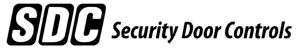 INSTALLATION INSTRUCTIONS LR100VDK-EM-22 ELECTRIC LATCH RETRACTION EXTERNAL MODULE VON DUPRIN MODELS 22 & 2227 32 INCH OPENIN