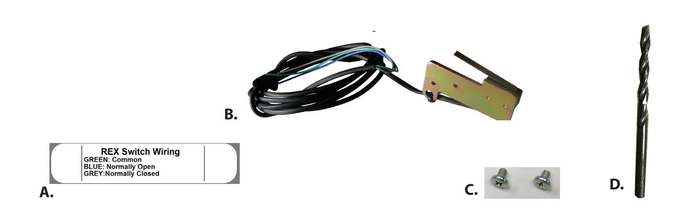 VON DUPRIN 33 35& 98 99-VDREXKIT-ED Installation Instruction diagram on page 1