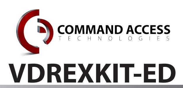 VON DUPRIN 33 35& 98 99-VDREXKIT-ED Installation Instruction image on page 1