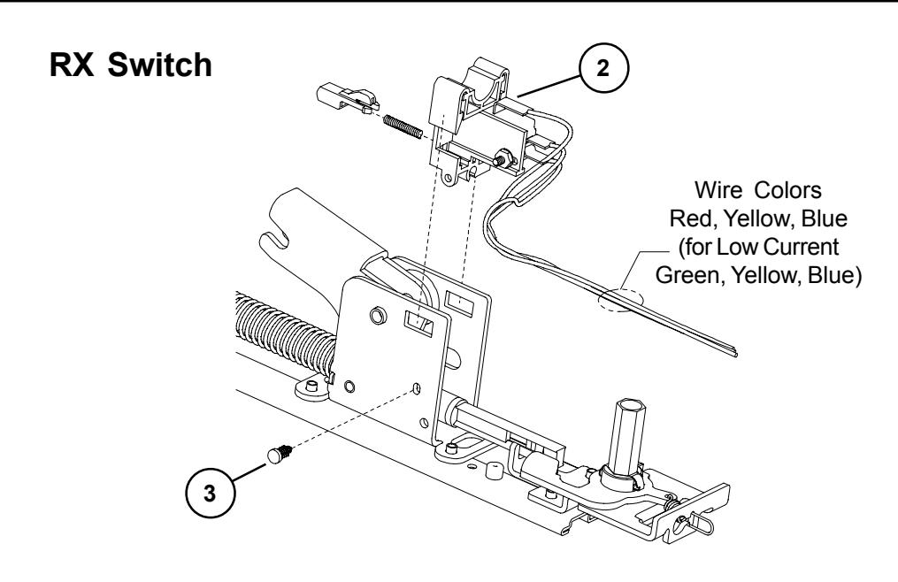 Von Duprin 2227 Series Vertical Rod Exit Device Parts Manual 108729 image on page 13
