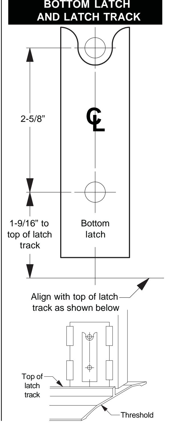 Von Duprin 304L Strike For Use With 2227 and 2227-F Series Exit Device Template diagram on page 2