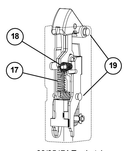 Von Duprin 33 3547A and 33 3549A Series Exit Devices Parts Manual 105676 image on page 9