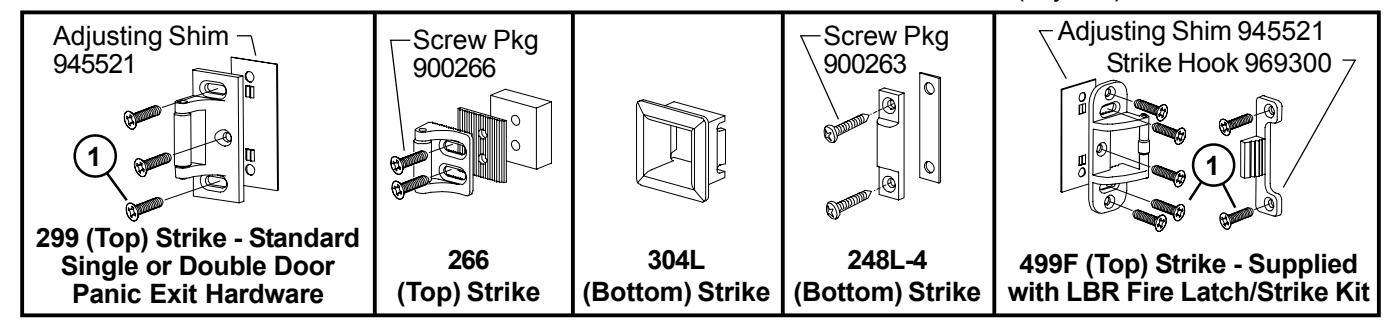 Von Duprin 3327A 3527A Series Exit Devices Parts Manual 108718 diagram on page 3