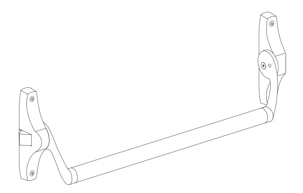 Von Duprin 55 Series Exit Device Parts Manual 108720 image on page 1