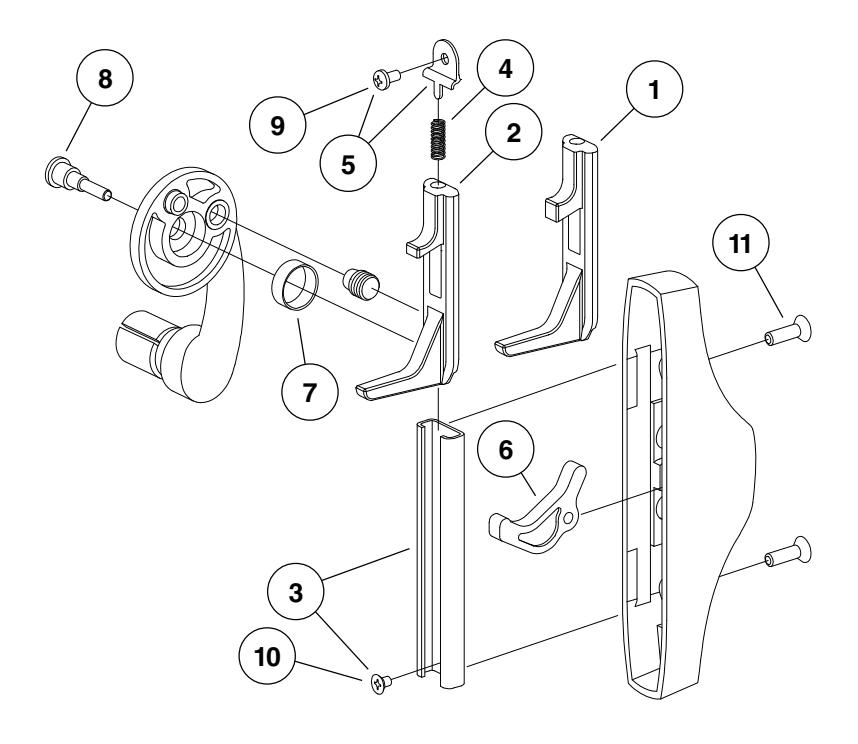 Von Duprin 55 Series Exit Device Parts Manual 108720 image on page 12