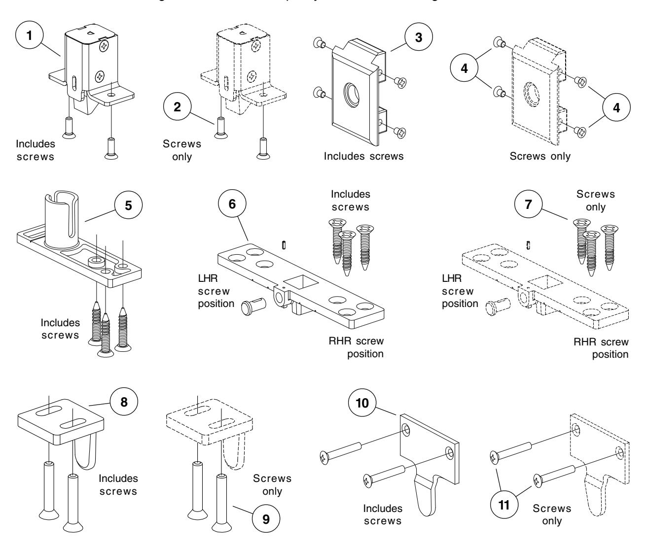 Von Duprin 55 Series Exit Device Parts Manual 108720 image on page 13