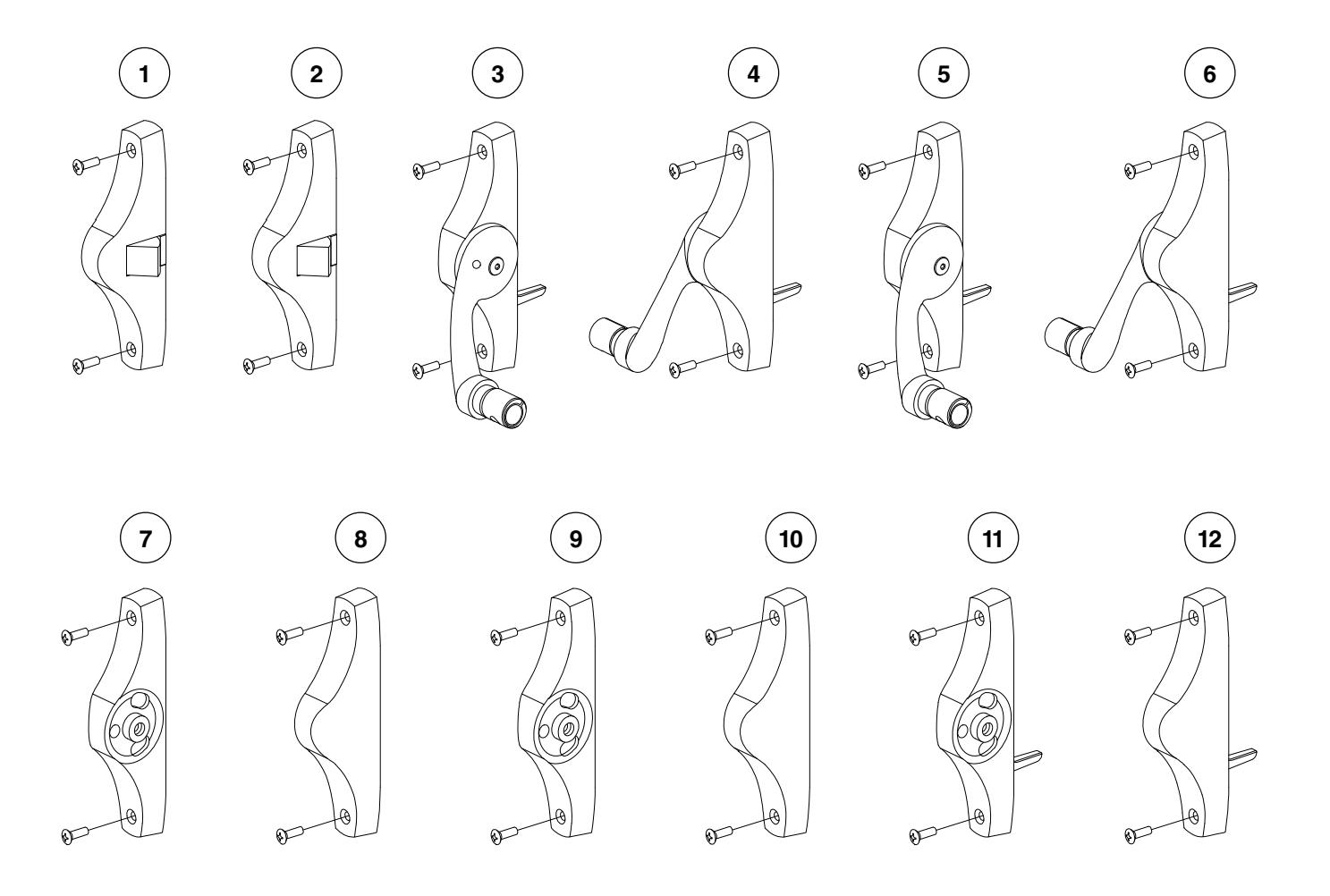 Von Duprin 55 Series Exit Device Parts Manual 108720 image on page 9