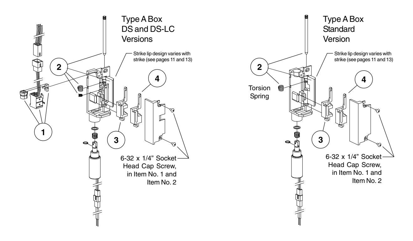 Von Duprin 6000 Series Electric Strikes Parts Manual 108727 image on page 20