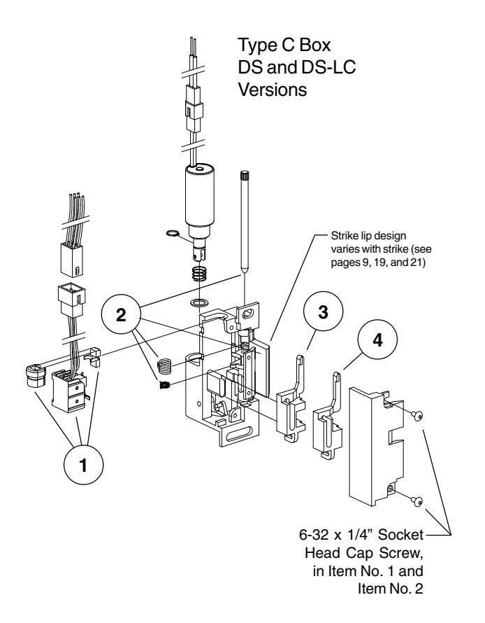Von Duprin 6000 Series Electric Strikes Parts Manual 108727 image on page 21
