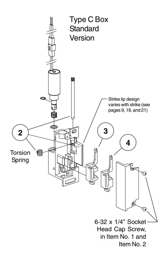 Von Duprin 6000 Series Electric Strikes Parts Manual 108727 image on page 21
